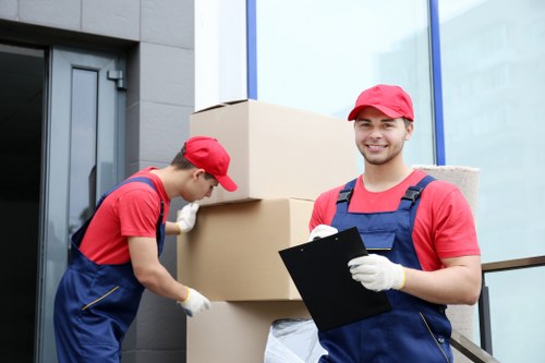 Office and residential moving support in Mayfair with loading assistance