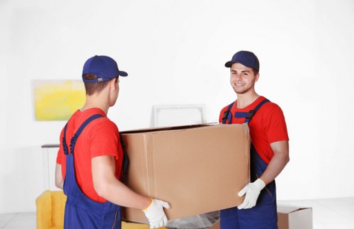 Professional packing and unpacking services for a luxury move in Mayfair