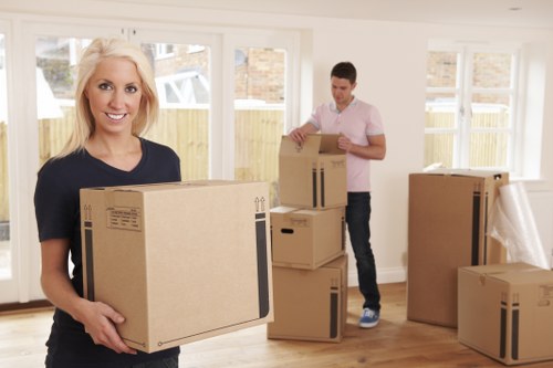 Specialist handling of office furniture and IT equipment during Mayfair office removals