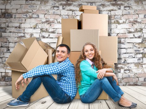 Professional furniture pick-up service handling a sofa in Mayfair