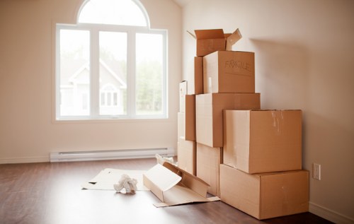 Luxury furniture carefully handled during removals in Mayfair