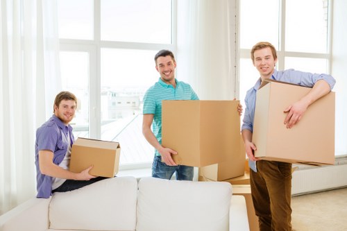 Fragile belongings protected during a Mayfair removal service