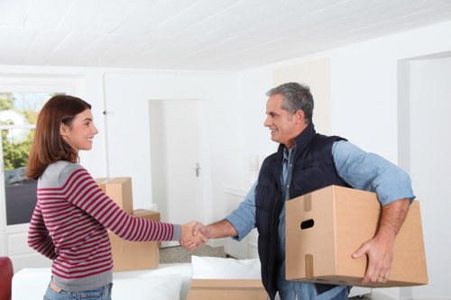 Removal Van Mayfair team preparing a safe residential move