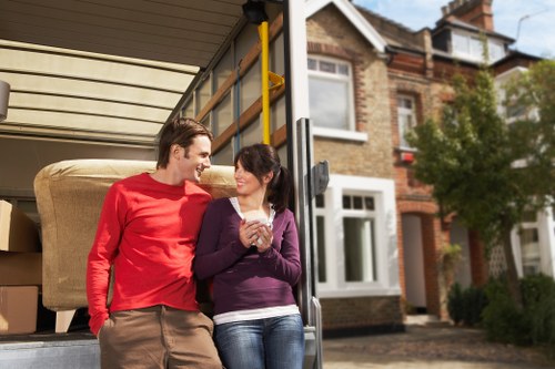 Careful packing and transport for a Mayfair man and van service